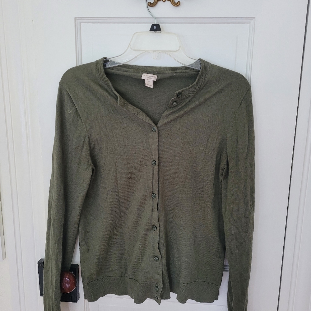J Crew button-up cardigan